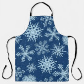 Schneeflockenmuster Schürze (Vorderseite)