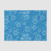 Schneeflockenmuster Seidenpapier (Vorderseite)