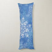 Schneeflockenmuster Seitenschläferkissen (Rückseite (Vertikal))