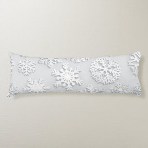Schneeflockenmuster Seitenschläferkissen