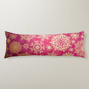 Schneeflockenmuster Seitenschläferkissen