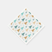 Schneeflockenmuster Serviette (Ecke)