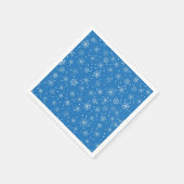 Schneeflockenmuster Serviette (Ecke)