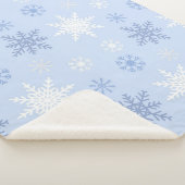 Schneeflockenmuster Sherpadecke (3/4)