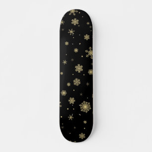 Schneeflockenmuster Skateboard