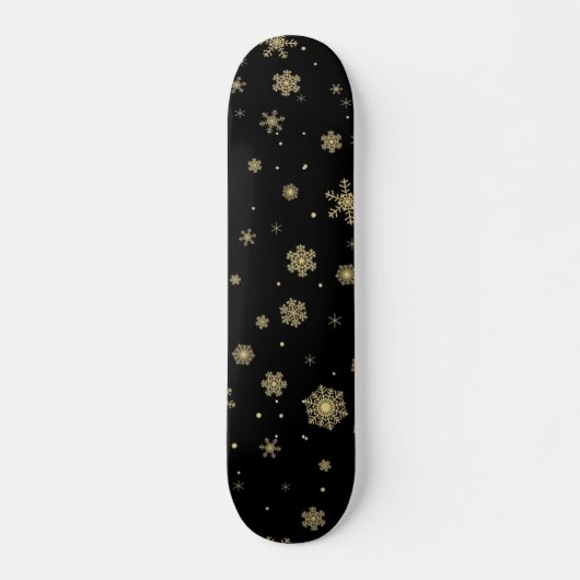 Schneeflockenmuster Skateboard (Vorne)