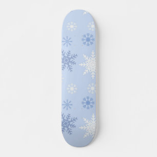 Schneeflockenmuster Skateboard