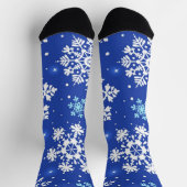 Schneeflockenmuster Socken (Oben)