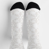 Schneeflockenmuster Socken (Oben)