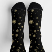 Schneeflockenmuster Socken (Oben)