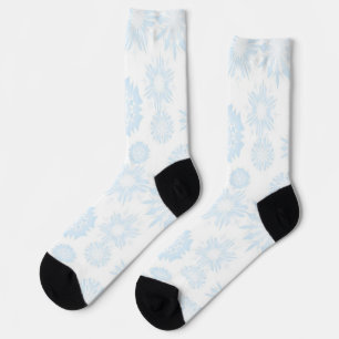 Schneeflockenmuster Socken