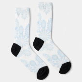 Schneeflockenmuster Socken (Rechts)