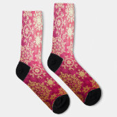 Schneeflockenmuster Socken (Rechts)