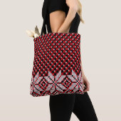 Schneeflockenmuster Tasche (Von Nahem)