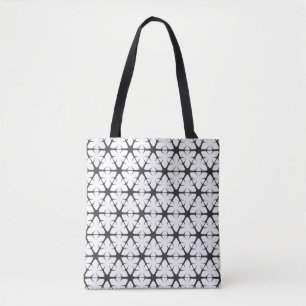Schneeflockenmuster Tasche