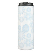 Schneeflockenmuster Thermosbecher (Rückseite)