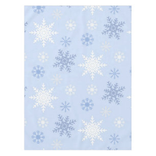 Schneeflockenmuster Tischdecke