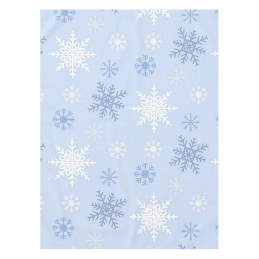 Schneeflockenmuster Tischdecke (Vorderseite)
