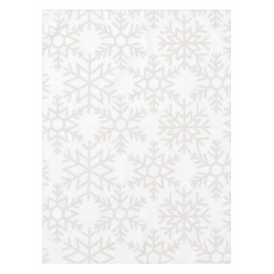 Schneeflockenmuster Tischdecke