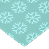 Schneeflockenmuster Tischdecke (Schrägansicht)