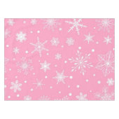 Schneeflockenmuster Tischdecke (Vorderseite (Horizontal))