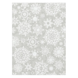 Schneeflockenmuster Tischdecke