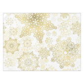Schneeflockenmuster Tischdecke (Vorderseite (Horizontal))