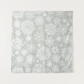 Schneeflockenmuster Wandteppich (Vorderseite (Horizontal))