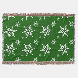 Schneeflockenmuster, weiße Schneeflocken, Schnee,  Decke