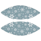 Schneeflockenmuster, weiße Schneeflocken, Schnee,  Football (Paneele)