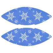 Schneeflockenmuster, weiße Schneeflocken, Schnee, Football (Paneele)