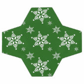 Schneeflockenmuster, weiße Schneeflocken, Schnee,  Fußball (Flach)