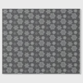 Schneeflockenpapier Geschenkpapier (Flach)
