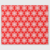 Schneeflockenpapier Geschenkpapier (Flach)