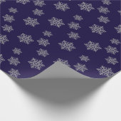 Schneeflockenpapier Geschenkpapier (Ecke)