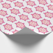 Schneeflockenpapier Geschenkpapier (Ecke)