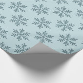Schneeflockenpapier Geschenkpapier (Ecke)