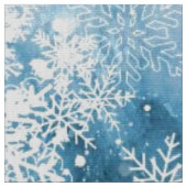 Schneeflockenquail Stoff (Nahaufnahme)