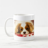 Schneefloh Cavalier King Charles Spaniel Kaffeetasse (Links)