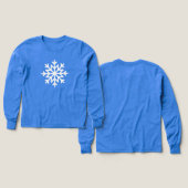 SCHNEEFLOKKE (Design Vorder- & Rückseite)