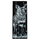SchneeFox Geschenktüte Für Weinflaschen (Rückseite)