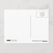 Schneefräse der Ratte Postcard Postkarte (Rückseite)