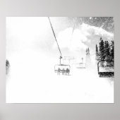 Schneefräse explodiert // Skilift in Blizzard-Wind Poster (Vorne)