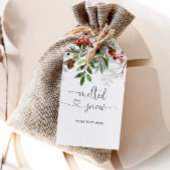 Schneefräse Geschenkanhänger