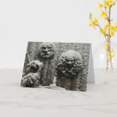 Schneefräse Karte (Gelbe Blume)