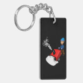 Schneefräse Schlüsselanhänger (Vorderseite links)