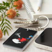 Schneefräse Schlüsselanhänger (Vorderseite rechts)