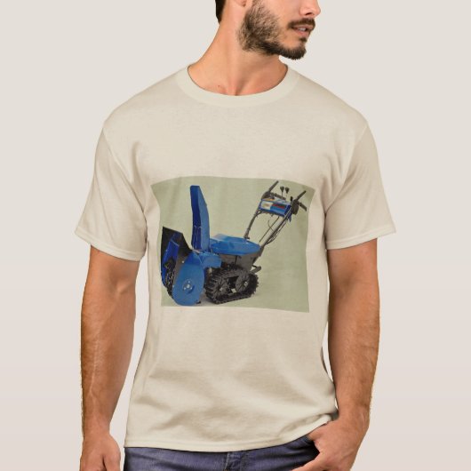 Schneefräse T-Shirt (Vorderseite)