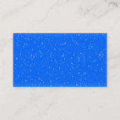 Schneefräsen mit schneefallender Visitenkarte (Rückseite)