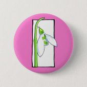 Schneefräser-Knopf Button (Vorderseite)